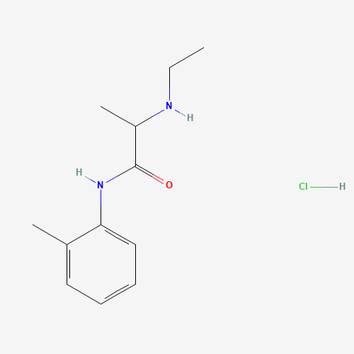 35891-75-9 2-(Ethylamino)-o-propionotoluidide Hydrochloride chemical structure