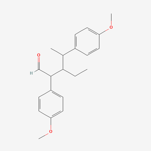 74063-46-0 3-Ethyl-2,4-bis(p-methoxyphenyl)-1-pentanone chemical structure
