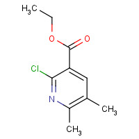 1159977-35-1 Ethyl 2-Chloro-5,6-dimethylnicotinate chemical structure