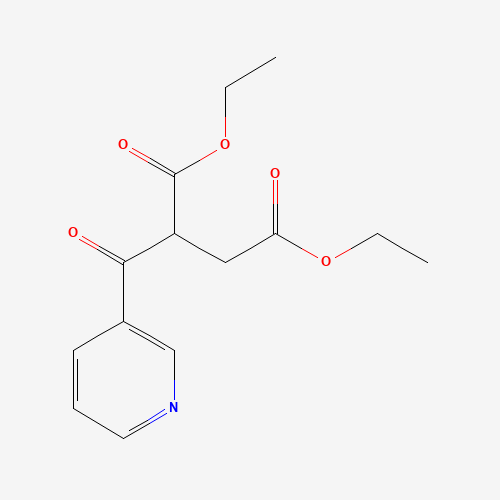 54109-95-4 Ethyl b-Ethoxycarbonyl-γ-oxo-3-pyridinebutyrate chemical structure