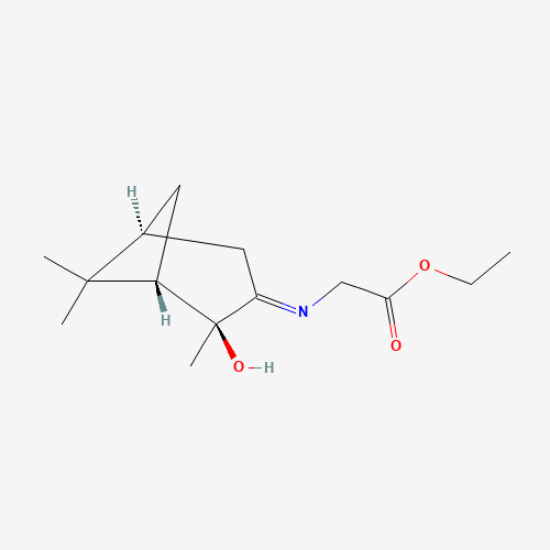 90473-00-0 (1S,2S,5S)-Ethyl [(2-Hydroxypinan-3-ylene)amino]acetate chemical structure