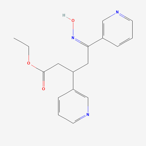 1076198-10-1 Ethyl 5-Oxamino-3,5-di(3-pyridyl)pentanoate chemical structure