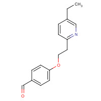 114393-97-4 4-[2-(5-Ethyl-2-pyridinyl)ethoxy]benzaldehyde chemical structure