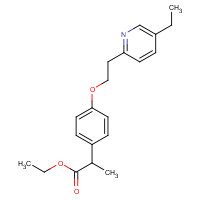 868754-42-1 4-[2-(5-Ethyl-2-pyridinyl)ethoxy]benzenepropanoic Acid Ethyl Ester chemical structure