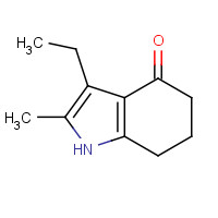 6116-76-3 3-Ethyl-1,5,6,7-tetrahydro-2-methyl-4H-indol-4-one chemical structure