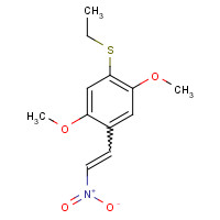 681160-70-3 1-(Ethylthio)-2,5-dimethoxy-4-(2-nitroethenyl)benzene chemical structure