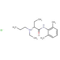 36637-19-1 Etidocaine Hydrochloride chemical structure