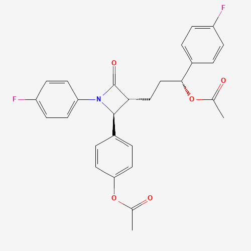 163380-20-9 Ezetimibe Diacetate chemical structure