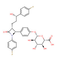190448-57-8 Ezetimibe Phenoxy b-D-Glucuronide chemical structure