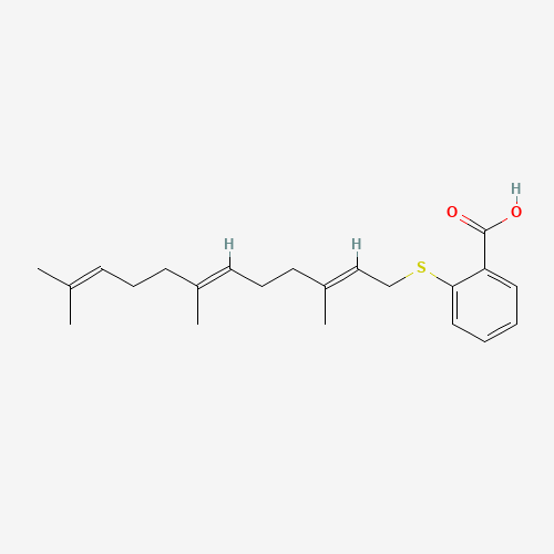 162520-00-5 trans,trans Farnesyl Thiosalicylic Acid chemical structure