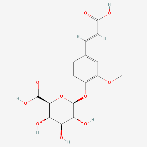 86321-24-6 Ferulic Acid 4-O-b-D-Glucuronide chemical structure
