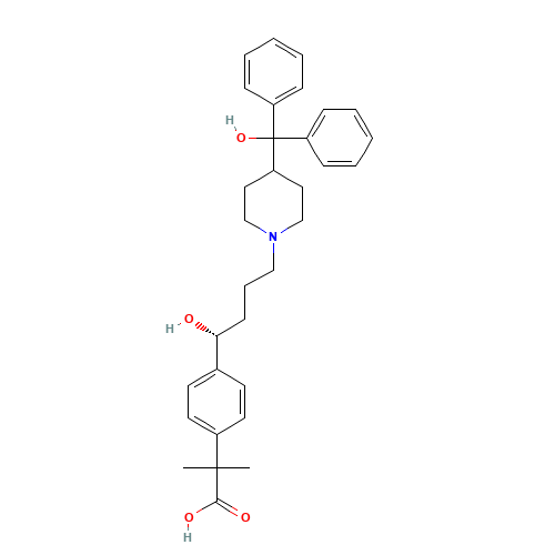 139965-10-9 (R)-Fexofenadine chemical structure