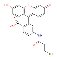 887355-27-3 2-[(5-Fluoresceinyl)aminocarbonyl]ethyl Mercaptan chemical structure