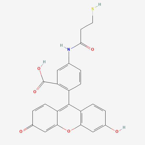 887355-27-3 2-[(5-Fluoresceinyl)aminocarbonyl]ethyl Mercaptan chemical structure