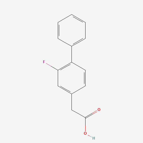 5001-96-7 (2-Fluoro-4-biphenyl)acetic Acid chemical structure
