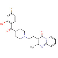 152542-00-2 3-[2-[4-(4-Fluoro-2-hydroxybenzoyl)-1-piperidinyl]ethyl]-6,7,8,9-tetrahydro-2-methyl-4H-pyrido[1,2-a]pyrimidin-4-one chemical structure