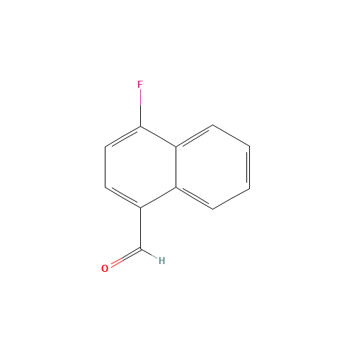 172033-73-7 4-Fluoro-1-naphthaldehyde chemical structure