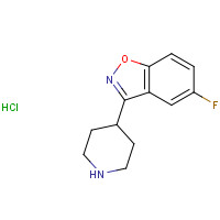 84163-16-6 5-Fluoro-3-(4-piperidinyl)-1,2-benzisoxazole Hydrochloride chemical structure