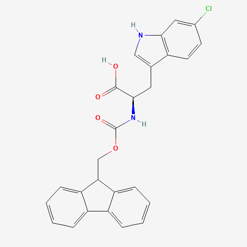 925916-73-0 Fmoc-6-chloro D-Tryptophan chemical structure