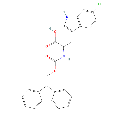 908847-42-7 FMOC-6-CHLORO-L-TRYPTOPHAN chemical structure