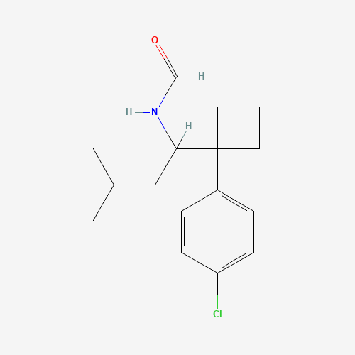 84467-85-6 N-Formyl N,N-Didesmethyl Sibutramine chemical structure