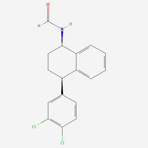 674768-11-7 (1R,4R)-N-Formyl-N-desmethyl Sertraline chemical structure