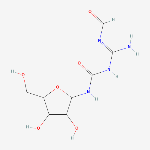 686299-20-7 N-Formyl-D-ribofuranosyl-3-guanylurea (~85%) chemical structure