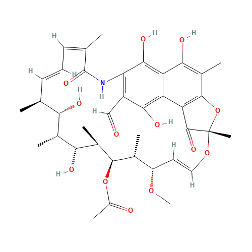 13292-22-3 3-Formyl Rifamycin chemical structure