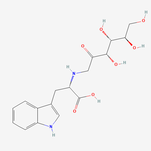 25020-15-9 Fructose-tryptophan (mixture of diastereomers) chemical structure