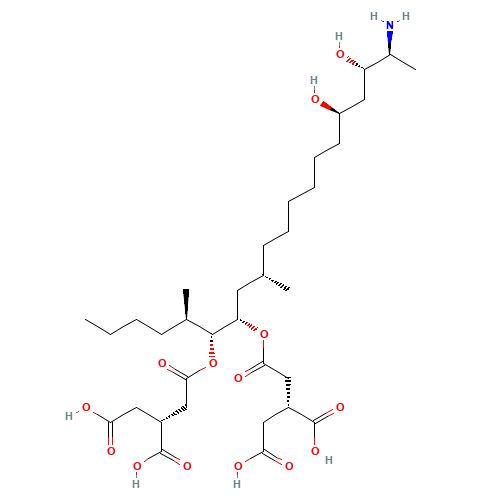 116355-84-1 Fumonisin B2 chemical structure