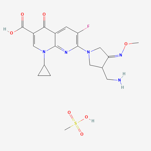 210353-53-0 Gemifloxacin Mesilate chemical structure