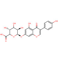 38482-81-4 Genistein 7-b-D-Glucuronide chemical structure