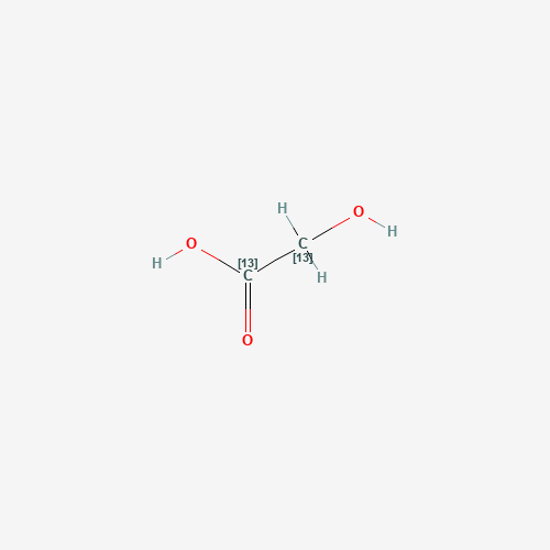 111389-68-5 Glycolic Acid-13C2 chemical structure