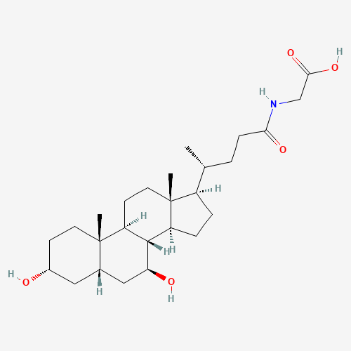 64480-66-6 Glycoursodeoxycholic Acid chemical structure