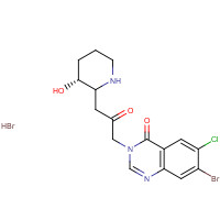 64924-67-0 Halofuginone Hydrobromide chemical structure