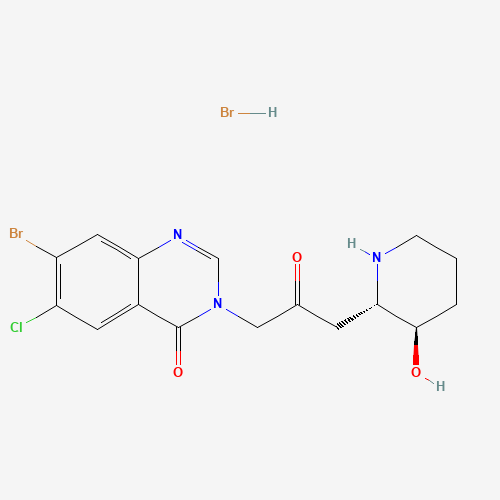 64924-67-0 Halofuginone Hydrobromide chemical structure