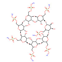 197587-31-8 Heptakis(6-O-sulfo)-b-cyclodextrin Heptasodium Salt chemical structure