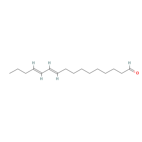 69977-24-8 (E,E)-10,12-HEXADECADIENAL chemical structure
