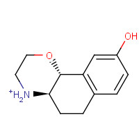 858517-21-2 (+)-3,4,4a,5,6,10b-Hexahydro-2H-naphtho[1,2-b][1,4]oxazin-9-ol Hydrochloride chemical structure