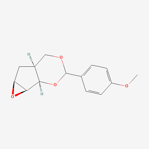 905580-85-0 (1aS,1bR,5aS,6aS)-Hexahydro-3-(4-methoxyphenyl)-oxireno[4,5]cyclopenta[1,2-d][1,3]dioxin chemical structure