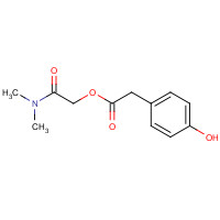 59721-16-3 4-Hydroxy Benzeneacetic Acid 2-(Dimethylamino)-2-oxoethyl Ester chemical structure