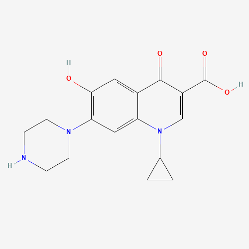 226903-07-7 6-Hydroxy-6-defluoro Ciprofloxacin chemical structure