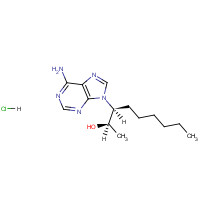 81408-49-3 rac erythro-9-(2-Hydroxy-3-nonyl)adenine, Hydrochloride chemical structure