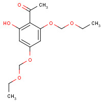 128837-25-2 1-[2-Hydroxy-4,6-bis(ethoxymethoxy)phenyl]ethanone chemical structure