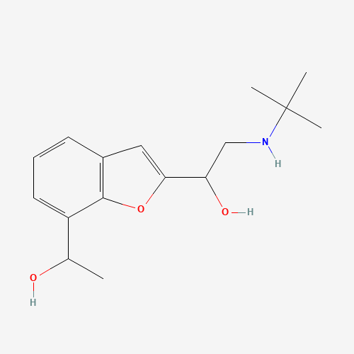 57704-16-2 1'-Hydroxy Bufuralol (Mixture of Diastereomers) chemical structure