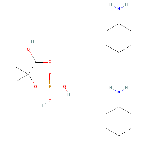 94017-79-5 1-Hydroxycyclopropanecarboxylic Acid Phosphate, Biscyclohexylamine Salt chemical structure