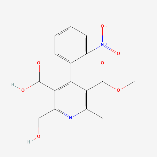 34783-31-8 Hydroxydehydro Nifedipine Carboxylate chemical structure