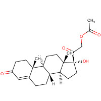 640-87-9 17a-Hydroxy-11-deoxycorticosterone-21-acetate chemical structure