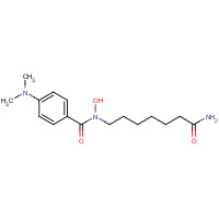 251456-60-7 N-Hydroxy-7-(4-dimethylaminobenzoyl)aminoheptanamide chemical structure
