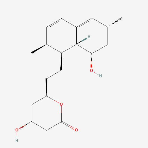 79952-42-4 6(R)-[2-(8(S)-Hydroxy]-2(S),6(R)-dimethyl-1,2,6,7,8,8a(R)-hexahydro-1(S)-naphthyl]ethyl-4(R)-hydroxy-3,4,5,6-tetrahydro-2H-pyran-2-one chemical structure